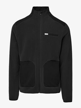Figs On-Shift™ Fleece Jacket Black Size Large